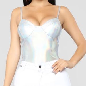 Metallic Bustier